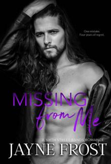 Missing From Me: Rockstar Romance (Sixth Street Bands Book 3) Read online