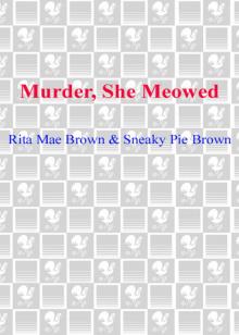 Murder, She Meowed Read online