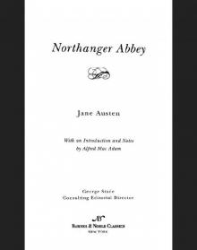 Northanger Abbey (Barnes & Noble Classics Series)