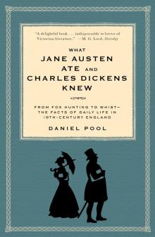 What Jane Austen Ate and Charles Dickens Knew