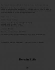 Born in Exile Read online