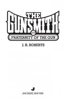 Fraternity of the Gun Read online