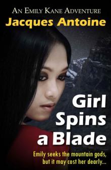 Girl Spins a Blade