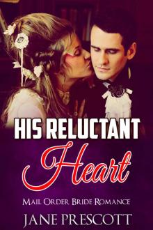 ROMANCE: His Reluctant Heart (Historical Western Victorian Romance) (Historical Mail Order Bride Romance Fantasy Short Stories)