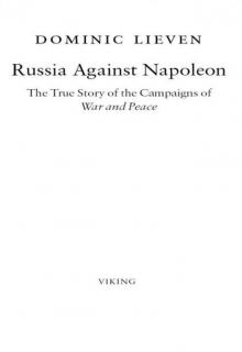 Russia Against Napoleon Read online
