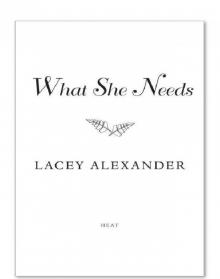 What She Needs Read online